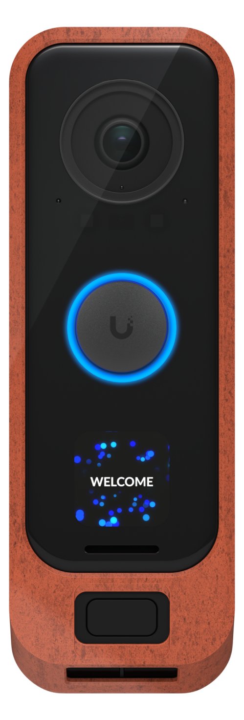 Ubiquiti G4 Doorbell Pro Cover - Braun - Polycarbonat (PC) - 1 Stück(e) - Einfarbig - G4 Doorbell Pro - Doorbell Pro PoE