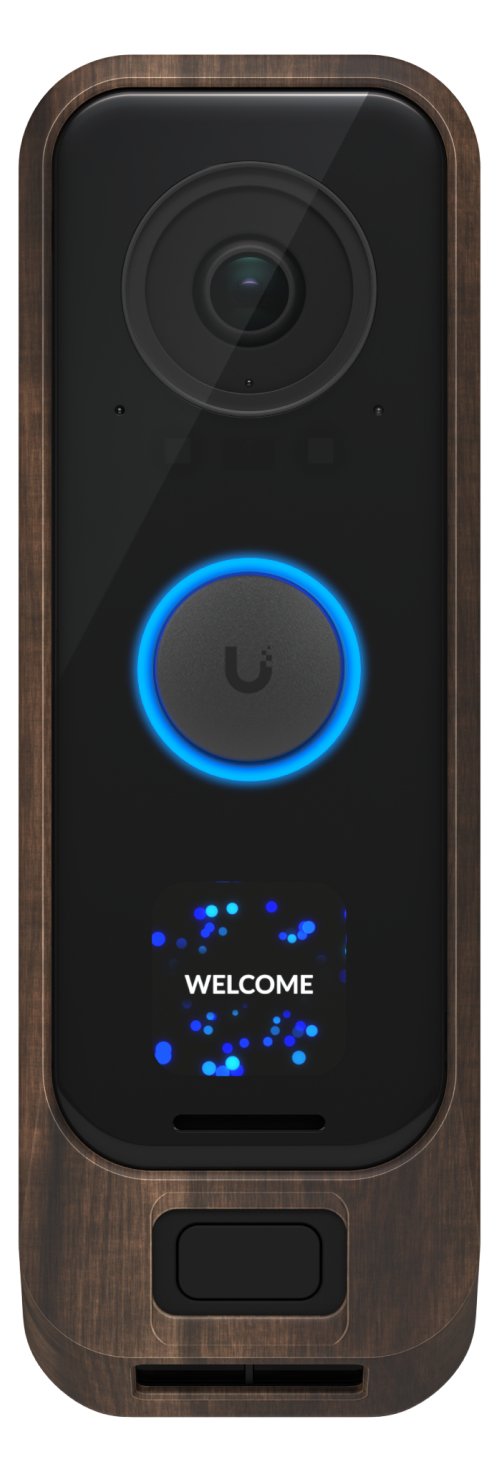 Ubiquiti G4 Doorbell Pro Cover - Holz - Polycarbonat (PC) - 1 Stück(e) - Einfarbig - G4 Doorbell Pro - Doorbell Pro PoE