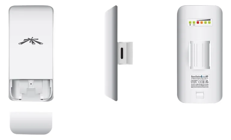 UbiQuiti NanoStation loco M2 - Funkbasisstation, Ansicht 2