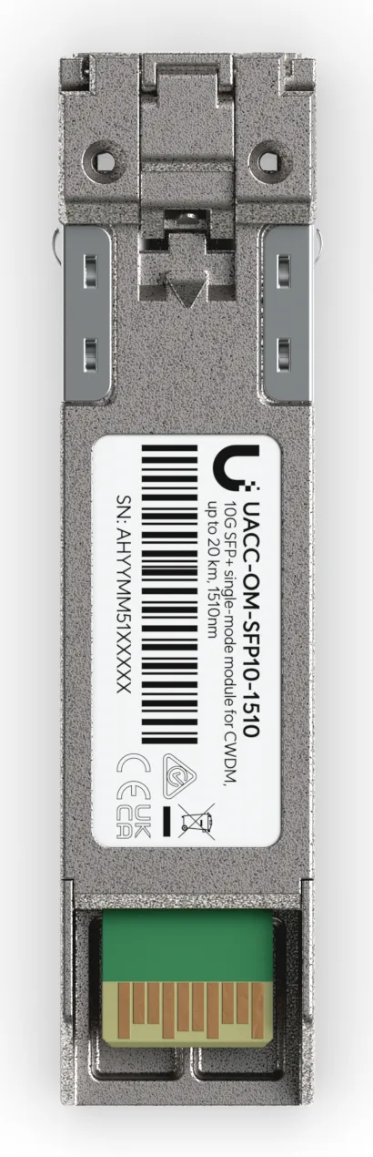 Ubiquiti SFP+ transceiver for CWDM - Transceiver - Glasfaser (LWL), Ansicht 3