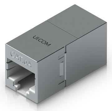 Ubiquiti UniFi - Modularer Einschub (Kopplung) - Innenbereich - CAT 6a - abgeschirmt - RJ-45 (Packung mit 10) von LumaTech