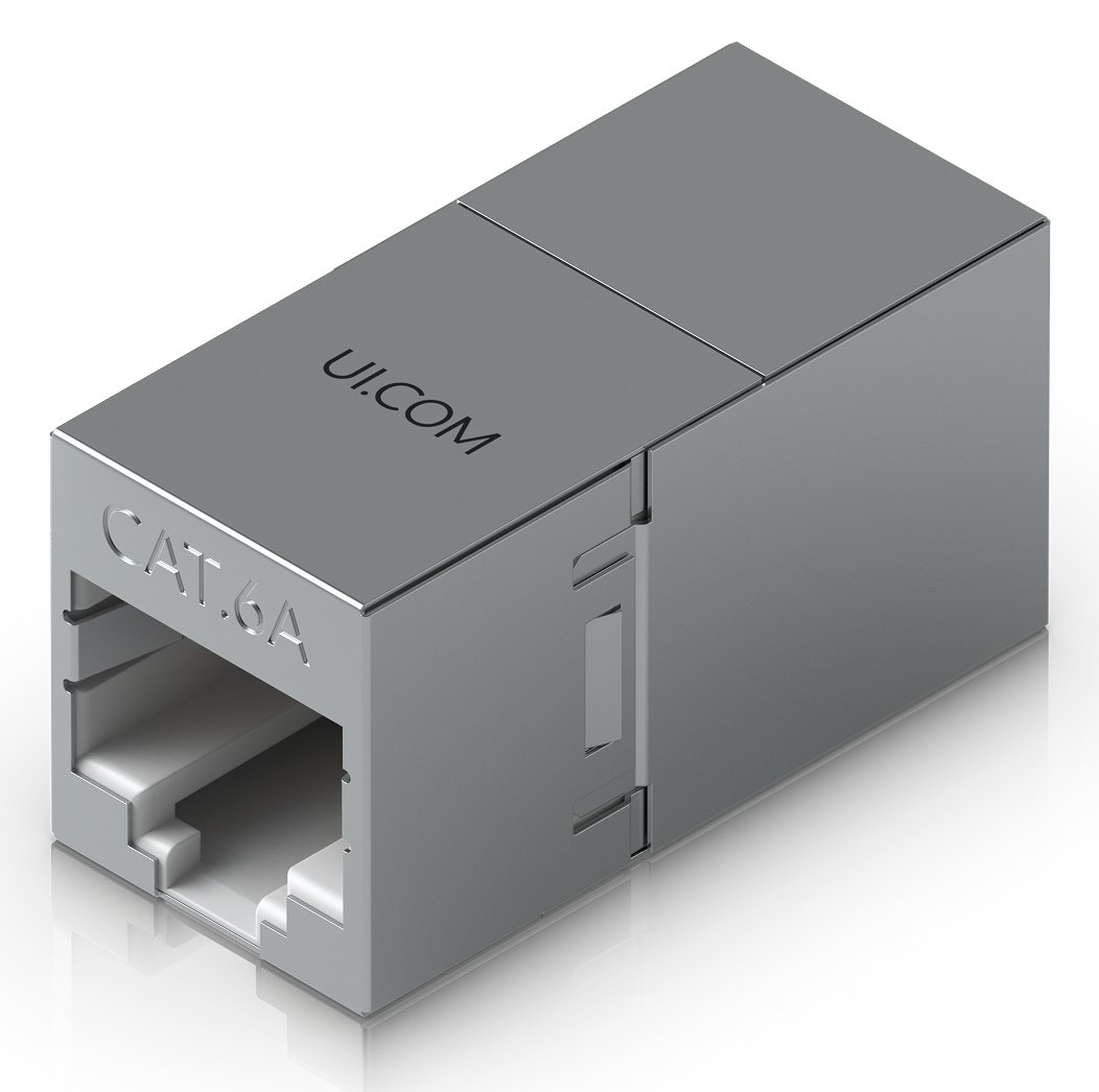 Ubiquiti UniFi - Modularer Einschub (Kopplung) - Innenbereich - CAT 6a - abgeschirmt - RJ-45 (Packung mit 10)