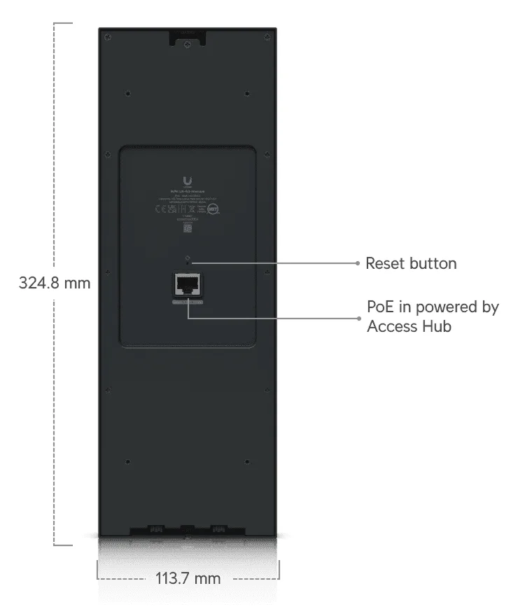 Ubiquiti UniFi G3 - IP-Intercom-Station - mit Kamera, Ansicht 3