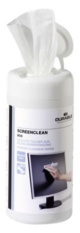Durable Screenclean Box - Reinigungstücher (Wipes)
