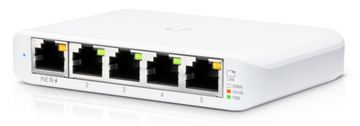 UbiQuiti UniFi Switch USW Flex Mini - Switch - Smart - 4 x 10/100/1000 + 1 x 10/100/1000 (PoE+) von LumaTech