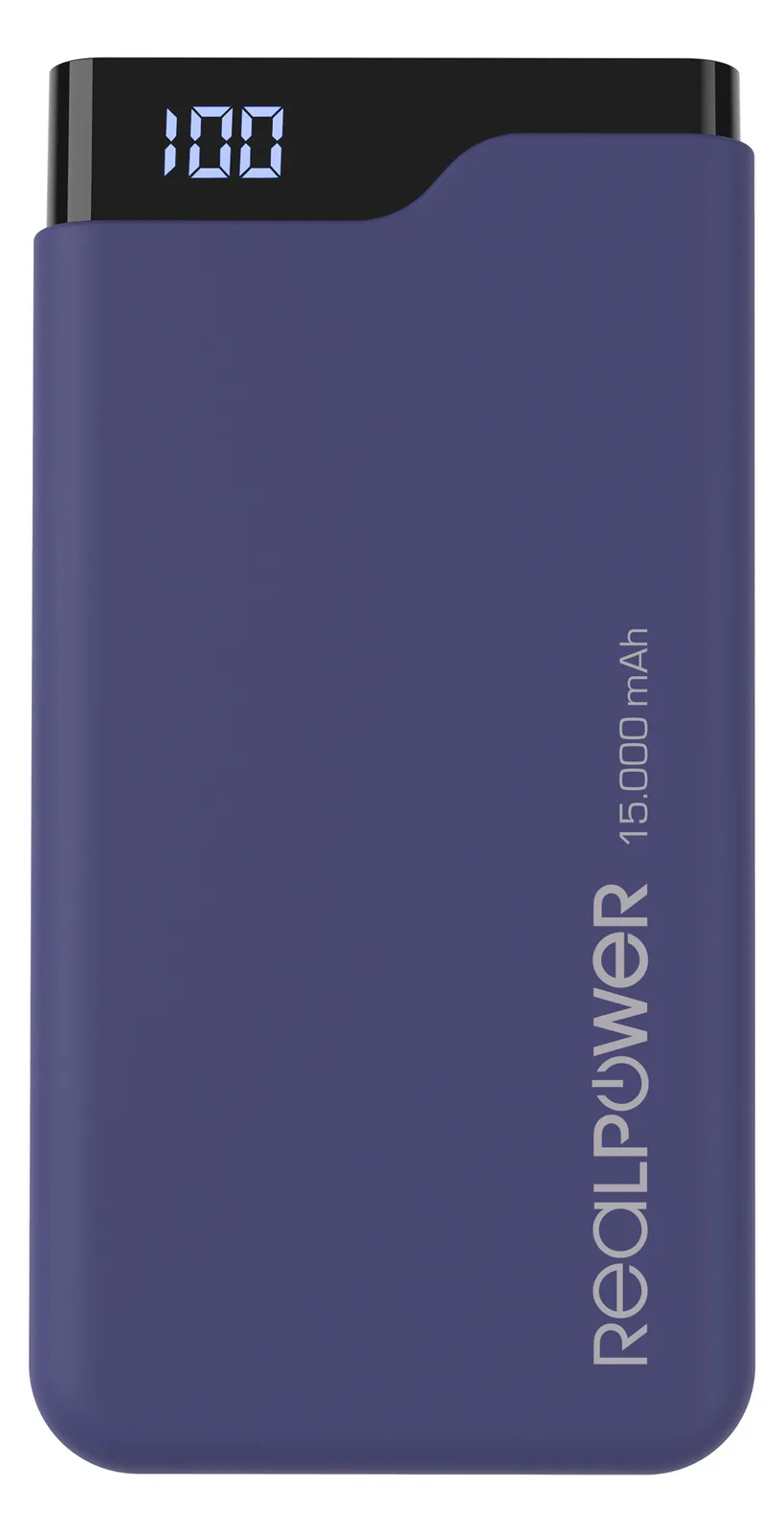 Ultron Realpower PB-15000C - Powerbank - 15000 mAh - 54 Wh - 3.1 A - 3 Ausgabeanschlussstellen (USB, 24 pin USB-C), Ansicht 3