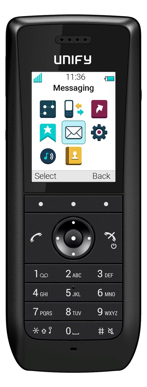 Unify OpenScape WLAN Phone WL4 Plus - Schnurloses VoIP-Telefon - mit Bluetooth-Schnittstelle
