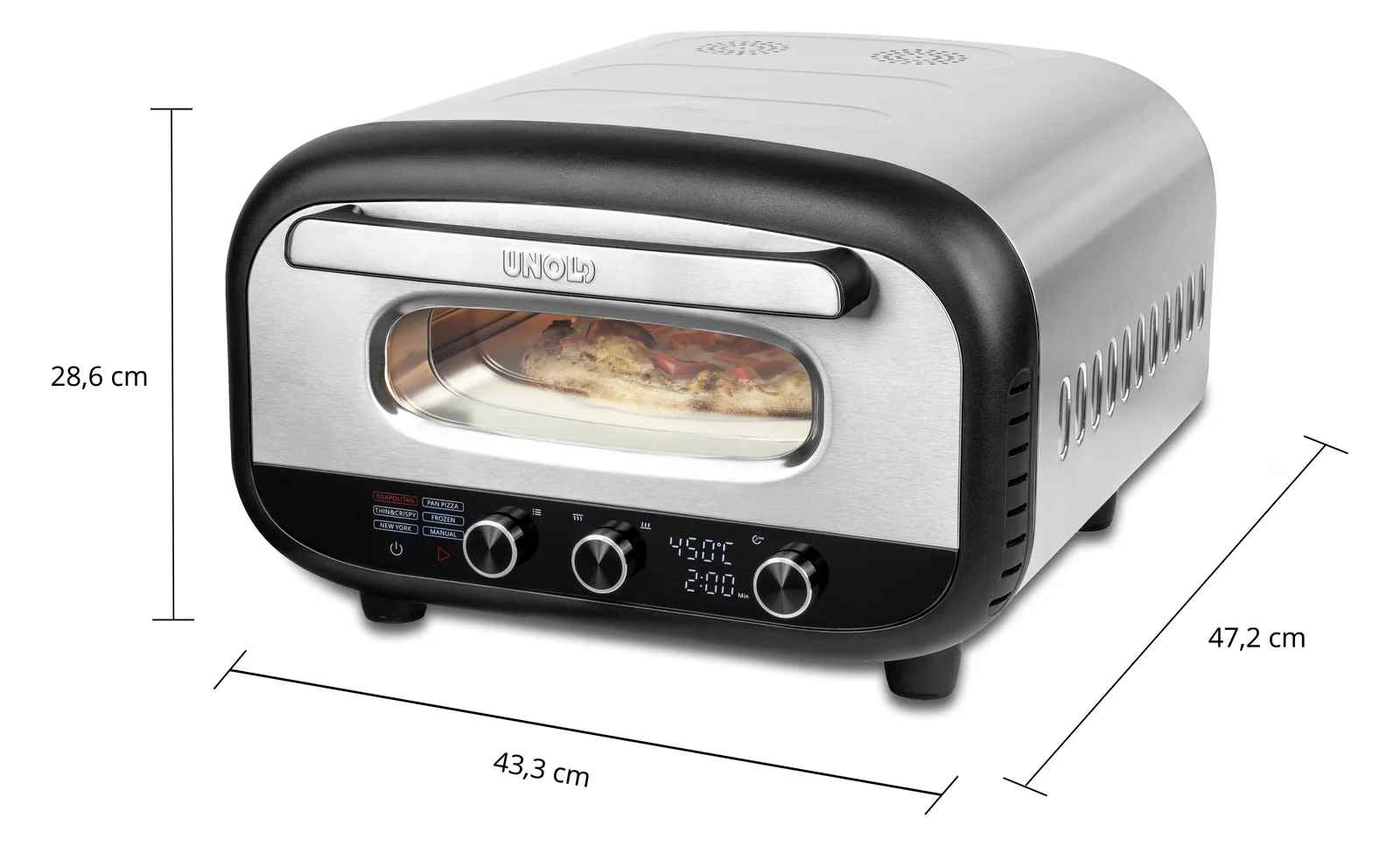 UNOLD 68806 Pizzaofen Alfredo ed, Ansicht 4