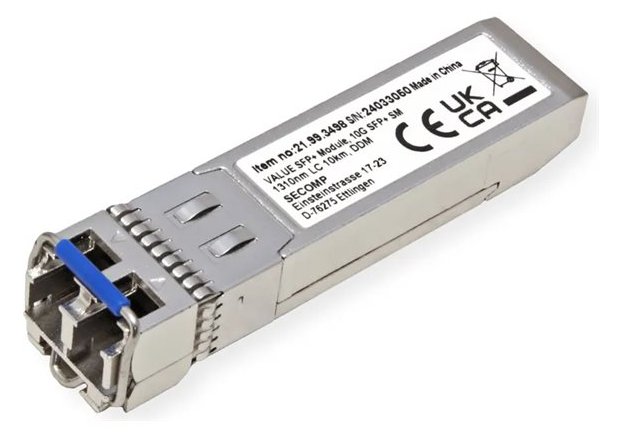 VALUE Generisches SFP+ LC 10G SingleMode 10km DDM