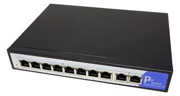 VALUE Switch - 8 x 10/100/1000 (PoE) + 2 x 10/100/1000 (Uplink) von LumaTech