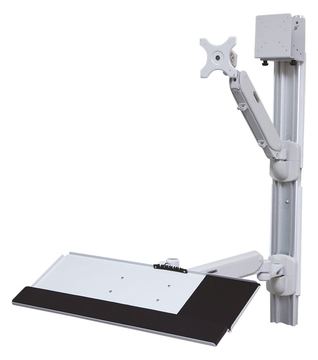 VALUE WorkStation - Befestigungskit (Wandmontage, CPU-Halter, Tastaturarm) für LCD-Display / PC-Ausrüstung von LumaTech
