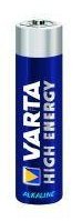 Varta 1x8 High Energy AAA LR 03 Einwegbatterie AAA Alkali 8 Stück e... - Batterie - Micro (AAA) von LumaTech