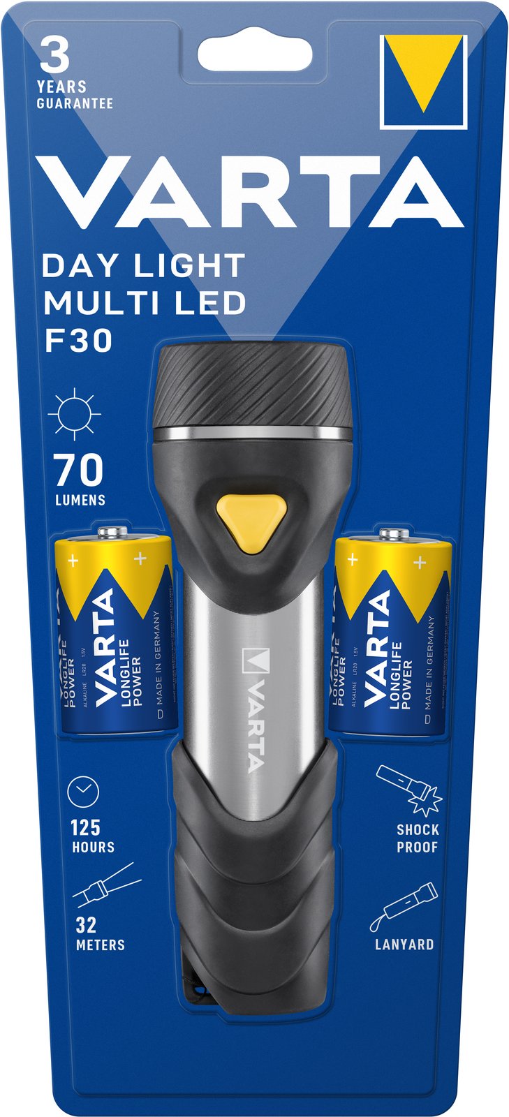 Varta Day Light Multi LED F30 - Taschenlampe