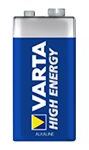 Varta High Energy - Batterie 20 x 9V - Alkalisch von LumaTech