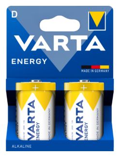 Varta Longlife D Blister 2 Mono -Batterie Alkali-Mangan 2 St. - Batterie - Mono (D) von LumaTech