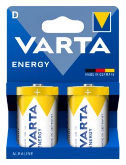 Varta Longlife D Blister 2 Mono -Batterie Alkali-Mangan 2 St. - Batterie - Mono (D) von LumaTech