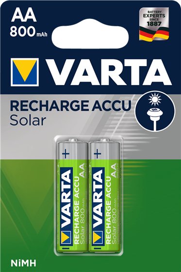 Varta Power Accu 56736 - Batterie 2 x AA-Typ - NiMH - (wiederaufladbar) von LumaTech