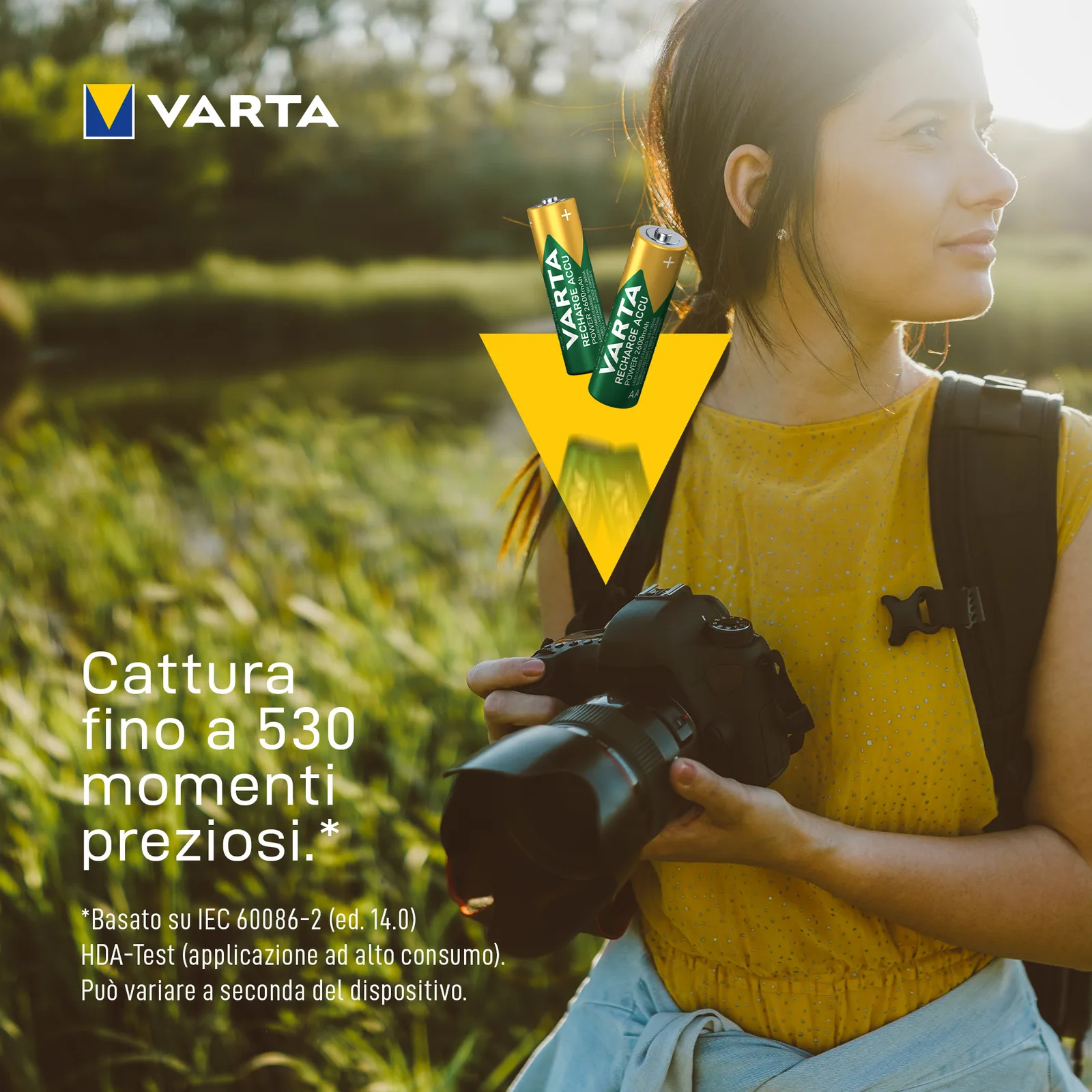 Varta Rechargable Accu - Batterie 2 x AA-Typ - NiMH - (wiederaufladbar), Ansicht 4