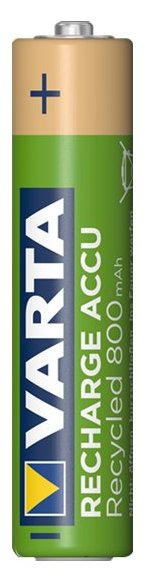 Varta Recharge Accu Recycled 56813 - Batterie 4 x AAA - NiMH - (wiederaufladbar) von LumaTech