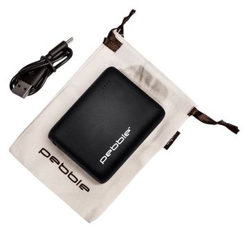 Veho Pebble PZ10 - 10000 mAh - Lithium-Ion (Li-Ion) - 3,7 V - Schwarz von LumaTech