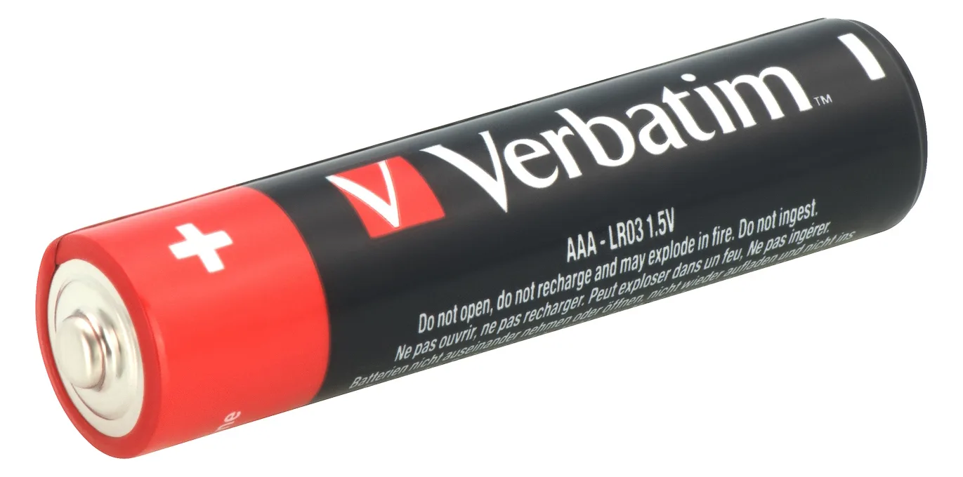 Verbatim Batterie 4 x AAA / LR03 - Alkalisch, Ansicht 4