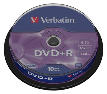 Verbatim DataLifePlus - 10 x DVD+R - 4.7 GB 16x von LumaTech