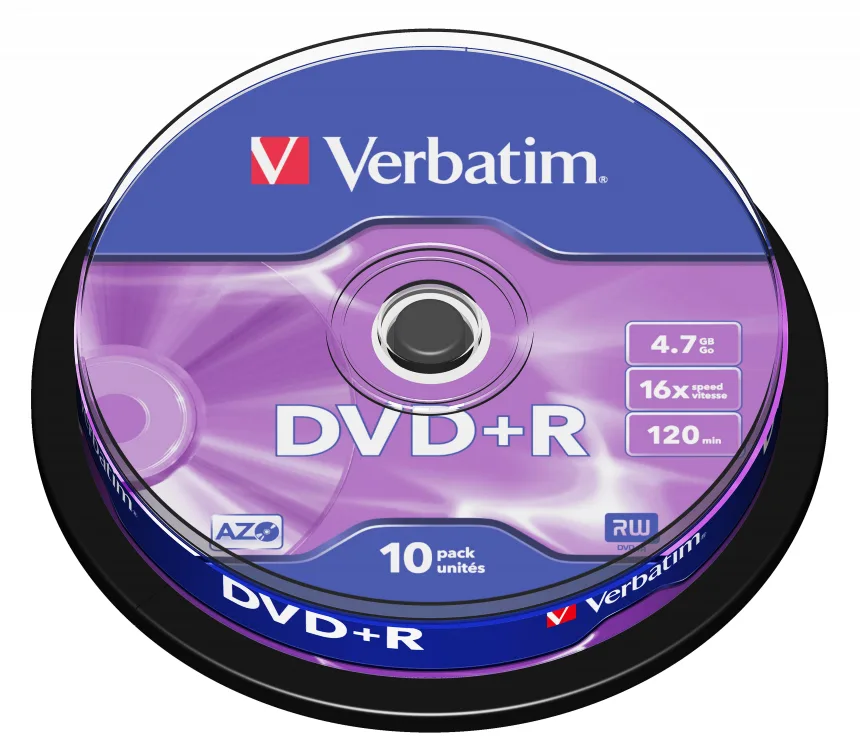 Verbatim DataLifePlus - 10 x DVD+R - 4.7 GB 16x, Ansicht 2