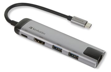 Verbatim Dockingstation - USB-C - HDMI - 1GbE von LumaTech