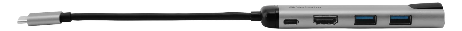 Verbatim Dockingstation - USB-C - HDMI - 1GbE, Ansicht 3