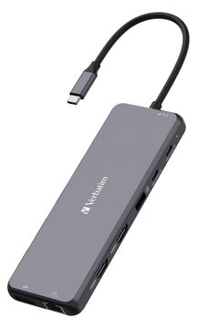 Verbatim USB-C Pro Multiport Hub 13 Port CMH-13 32153 - Hub - 13-Port von LumaTech