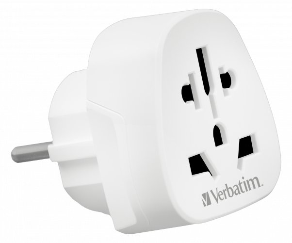 Verbatim WTEU-02 - Adapter für Power Connector - Typ A, Typ B, Typ C, Typ G, Typ I, Typ J, Typ L, Typ N (S)