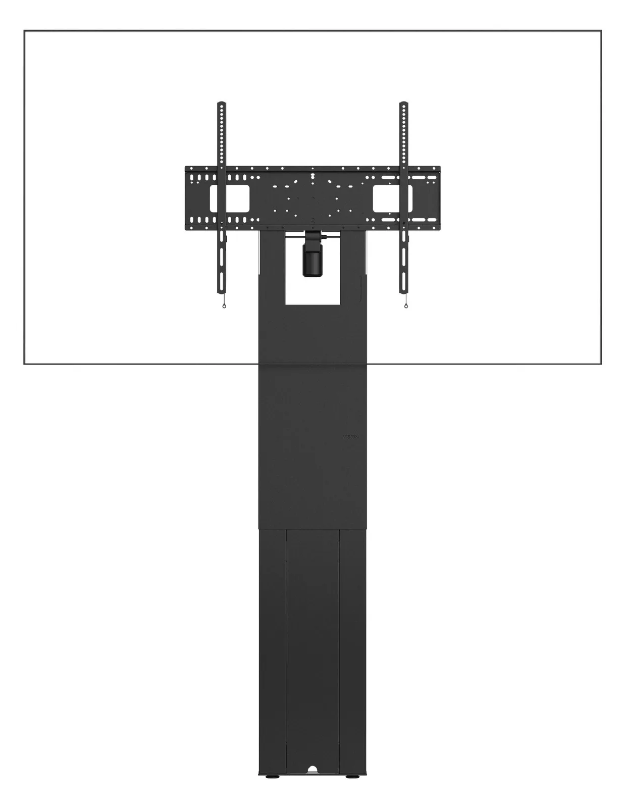 Vision Befestigungskit (VESA-Halterung, 2 Wandhalterungen, Bodenständer) - motorisiert - für Flachbildschirm bis zu 98, Ansicht 5