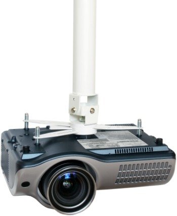 Vision TM-1200 - Befestigungskit ( Deckenmontage ) für Projektor - Satin White von LumaTech