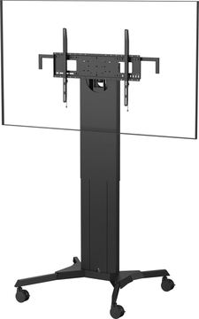 Vision Wagen - motorisiert - für Flachbildschirm zwischen 47 und 90 - Trolley - Stahl - mattschwarz von LumaTech