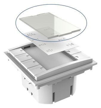 VivoLink VLCP8B-PLEXIGLASS - Weiß - Gleichstrom - 12 V - 10 g - 10 g von LumaTech