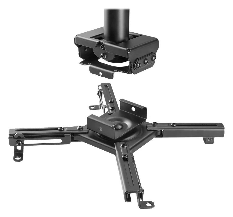 VivoLink VLMC350S-B - Zimmerdecke - 45 kg - Schwarz - 360° - 0 - 90° - 25,5 cm, Ansicht 4