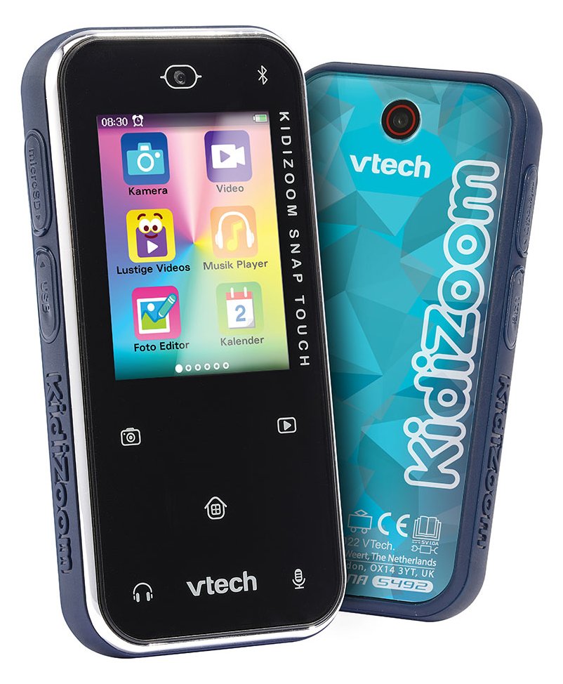 VTech KidiZoom Snap Touch - Kinder-Smartphone - 6 Jahr(e) - 130 g - Schwarz