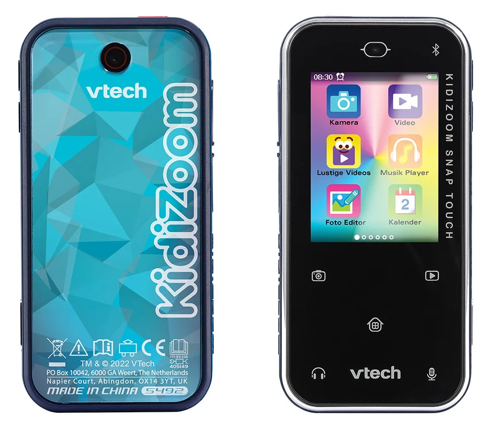 VTech KidiZoom Snap Touch - Kinder-Smartphone - 6 Jahr(e) - 130 g - Schwarz, Ansicht 3