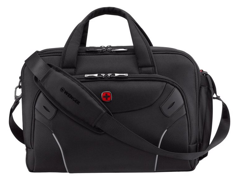 Wenger Cosmic Brief 14 - 16'' Laptop Briefcase with Tablet Pocket Black