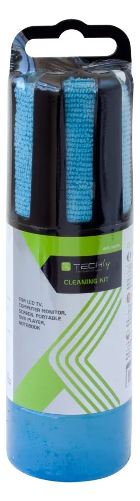 EFB Elektronik Reinigungsspray mit blauem Tuch, Ansicht 3