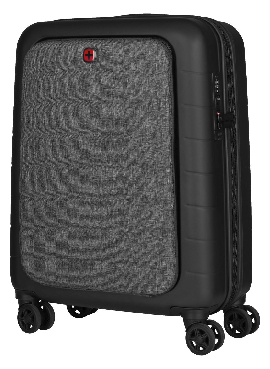 Wenger Syntry Carry-On - Spinner - Hardside - Polyester, Polycarbonat, ABS-Kunststoff von LumaTech