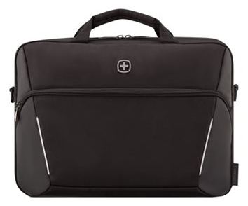 Wenger XE Compact Brief 16 16 Laptop Briefcase with Tablet Pocket Black von LumaTech
