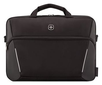 Wenger XE Compact Brief 16 16 Laptop Briefcase with Tablet Pocket Black