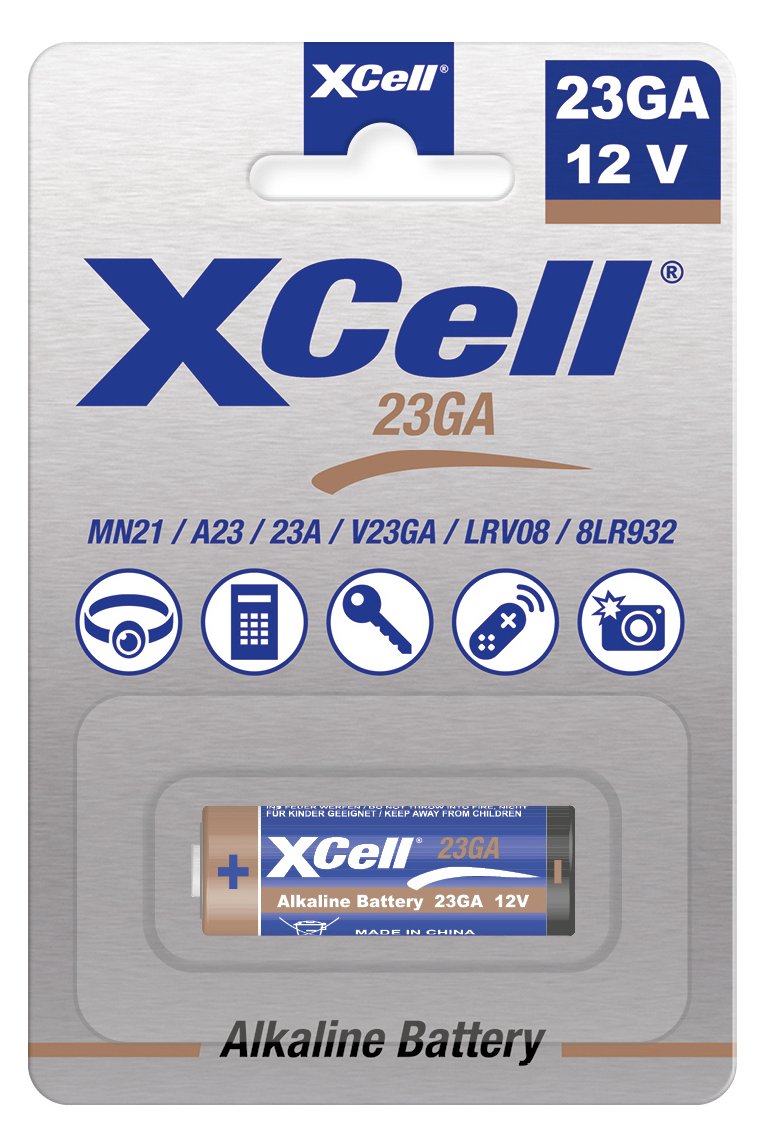 XCell Batterie Alkaline 23GA 1St. - Batterie - 55 mAh von LumaTech