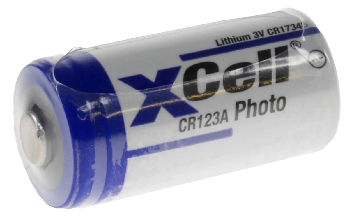 XCell Batterie CR123A 2/3A Lose 1St. - Batterie - CR 123A/CR 17345 von LumaTech