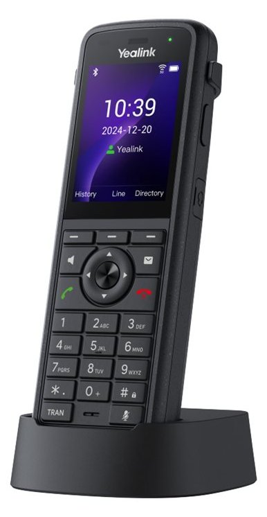 Yealink AX86R - Schnurloses VoIP-Telefon - mit Bluetooth-Schnittstelle mit Rufnummernanzeige/Anklopffunktion