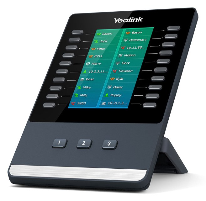 Yealink EXP50 - Funktionstasten-Erweiterungsmodul für VoIP-Telefon