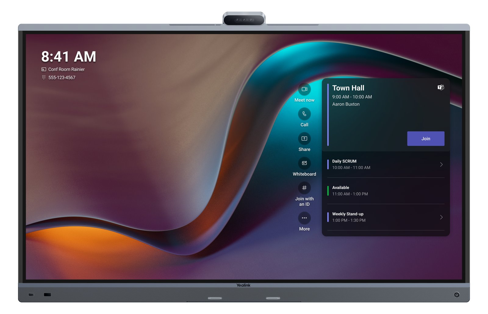 Yealink MeetingBoard 65 Pro - 165 cm (65) Diagonalklasse LCD-Display mit LED-Beleuchtung - interaktiv (Multi-Touch)
