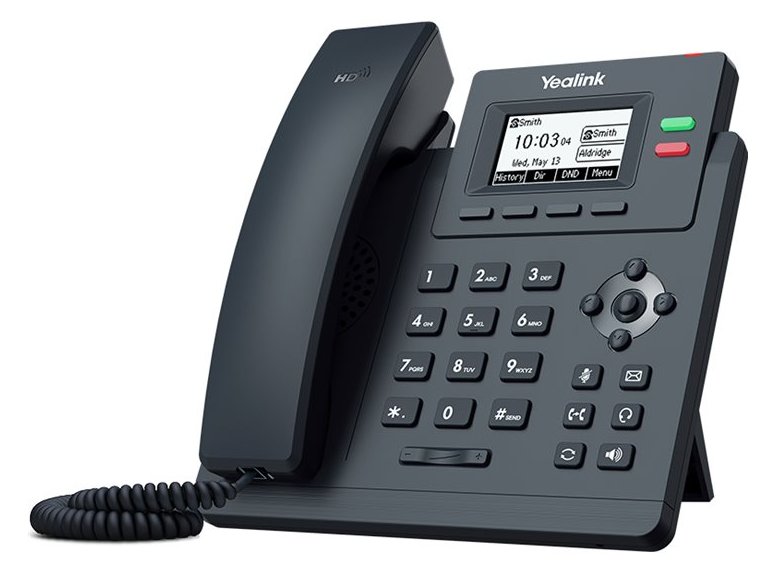 Yealink SIP-T31W - VoIP-Telefon mit Rufnummernanzeige - IEEE 802.11a/b/g/n/ac (Wi-Fi)