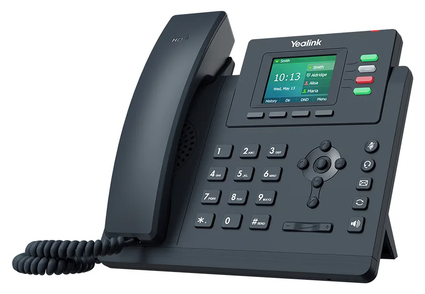 Yealink SIP-T33G - VoIP-Telefon - fünfwegig Anruffunktion, Ansicht 2
